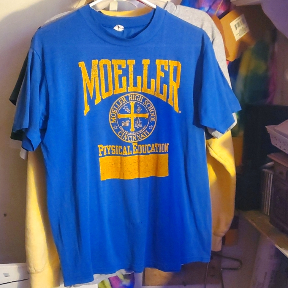 Moeller phys ed t-shirt